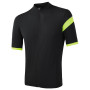 Herren Radtrikot Sensor Cyklo Classic schwarz Black/ReflexYellow