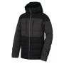 Herren-Daunenjacke Husky DESTER M schwarz Black