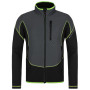 Herrenjacke Loap Uxnar schwarz/grau Gray