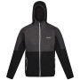 Herren-Sweatshirt Regatta Attare schwarz Black/DkGrey