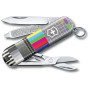 Taschenmesser Victorinox Classic 58 mm grau/weiß/schwarz RetroTv