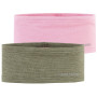 Stirnband Kari Traa Nora S Headband 2Pk rosa/grün Tweed