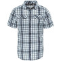 Herrenhemd The North Face S/S Pine Knot grau AsphaltGrayPlaid