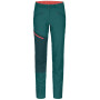 Damenhose Ortovox Brenta Pants W 2023 grün/blau Pacific Green