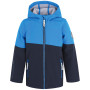 Kinder-Softshell-Jacke Loap London blau/grau El Bl Lemonade | Gray
