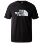 T-Shirt The North Face M S/S Raglan Easy Tee schwarz TNF BLACK
