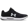 Herren Laufschuhe Under Armour Micro G Pursuit BP schwarz/weiß Black/White/White