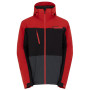Herren Skijacke Fundango Horatio Allmountain Jacket rot/schwarz redorange