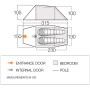 Ultraleichtes Zelt Force Ten Xenon UL 2 2024