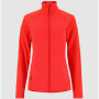 Damen-Sweatshirt Kari Traa Kari F/Z Fleece rot/orange heat