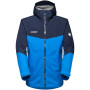 Herrenjacke Mammut Convey Tour HS Hooded Jacket Men 2023 blau/hellblau ice-marine-c 50559