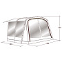 Zelterweiterung Outwell Universal Awning Size 5