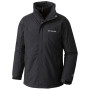 Herren-Winterjacke Columbia Mission Air™ Interchange Jacket schwarz Black, Black