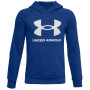 Kinder-Sweatshirt Under Armour Rval Fleece Hoodie blau Royal / / Onyx White