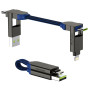 Lade- und Datenkabel Rolling Square inCharge X 6v1 blau blue