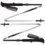 Trekkingstöcke Black Diamond Distance Z 130 cm schwarz/silber