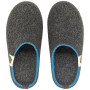 Pantoffeln Gumbies Outback - Charcoral & Turquoise