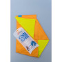 Kühlendes Halstuch N-Rit Cool Towel Twin gelb/orange Limit/Orange