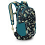 Kinderrucksack Osprey Daylite Youth Pack schwarz space travel print/antique bl