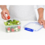 Lebensmittelbox Sistema Square Klip It Plus 1,15L
