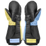 Kinder Skihandschuhe Leki Little Swtch Zero Mitt Long black-light blue