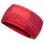 Stirnband La Sportiva Diagonal Headband 2023 rot Sangria/Sunset