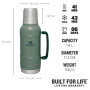 Thermokanne Stanley Artisan 1400 ml