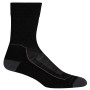 Damensocken Icebreaker Women Hike+ Light Crew schwarz Black/Monsoon/Mink