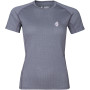 Damen-Funktionsshirt High Point Code 2.0 SS lady 2024 grau Iron Gate
