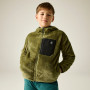 Kinder-Sweatshirt Dare 2b Powder Fleece MartOliv/Blk