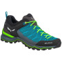 Herrenschuhe Salewa Ms Mtn Trainer Lite blau/schwarz Malta/FluoGreen