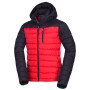 Herren-Winterjacke Northfinder Ron rot/schwarz 277blackred