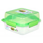 Lebensmittelbox Sistema Lunch Stack To Go Square 1,24l