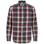 Herrenhemd Fjällräven Fjällglim Regular Shirt M dunkelblau Dark Navy-Maroon