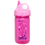 Kindertrinkflasche Nalgene Grip-n-Gulp dunkelrosa/rosa Pink w/Woodland Art