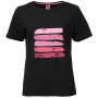 Damen-T-Shirt Loap Abnelis schwarz Black
