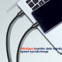 Lade- und Datenkabel Swissten Textile USB-C / USB-C 2 m