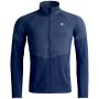 Herren-Fleecejacke Ortovox Fleece Light Grid Jacket M blau Deep Ocean