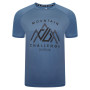 Herren-T-Shirt Dare 2b Righteous III Tee dunkelblau Stellar Blue