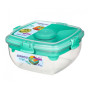 Salatbox Sistema Salad To Go 1,1L türkis mint