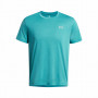 Herren-T-Shirt Under Armour STREAKER TEE blau CircuitTeal/Reflective