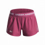 Kindershorts Under Armour G Tech Play Up Short-RED dunkelrosa/rosa Red