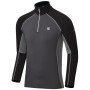 Herren-Sweatshirt Dare 2b Interfused II grau/schwarz Ebony/Black