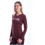Damen-T-Shirt Sensor Merino Air Pt Hills dl.rukáv