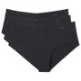 Damenhöschen Under Armour PS Hipster 3Pack schwarz Black / Black / Black