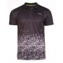 Herren-T-Shirt Elbrus Kantale schwarz BlackTrianglePrint/AcidLime