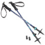 Trekkingstöcke Warg Explorer Antishock blau/schwarz blue
