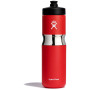 Flasche Hydro Flask Wide Mouth Insulated Sport Bottle 20oz rot goji