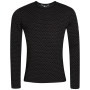 Herren-Funktionsshirt Zulu Merino 240 Long schwarz Black