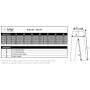 Damen 3/4 Leggings Kilpi Viga-W